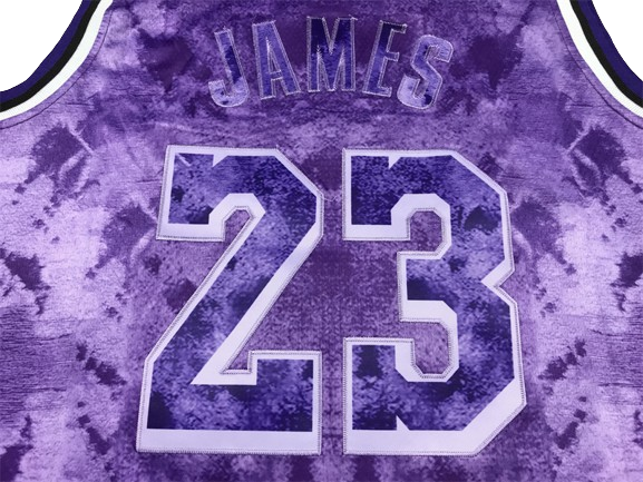 Lakers No. 23 James Transfer Purple 22-23 Season MVP Edition Jersey