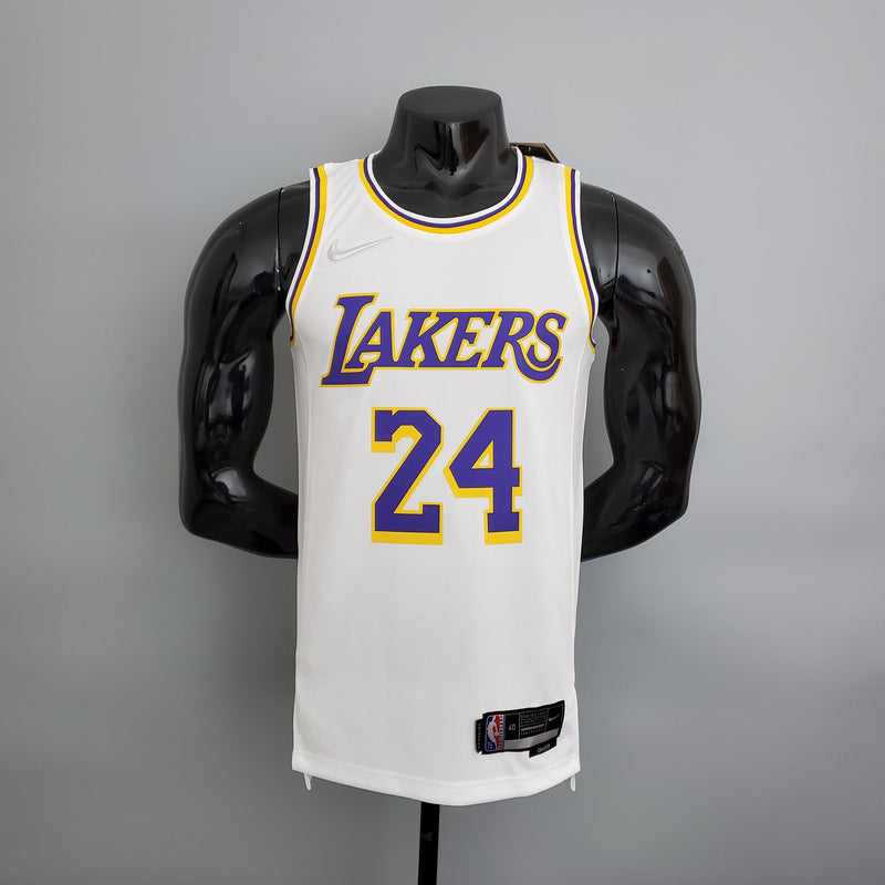 75th Anniversary Lakers White #24 BRYANT