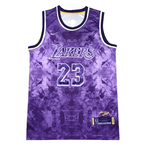 Lakers No. 23 James Transfer Purple 22-23 Season MVP Edition Jersey