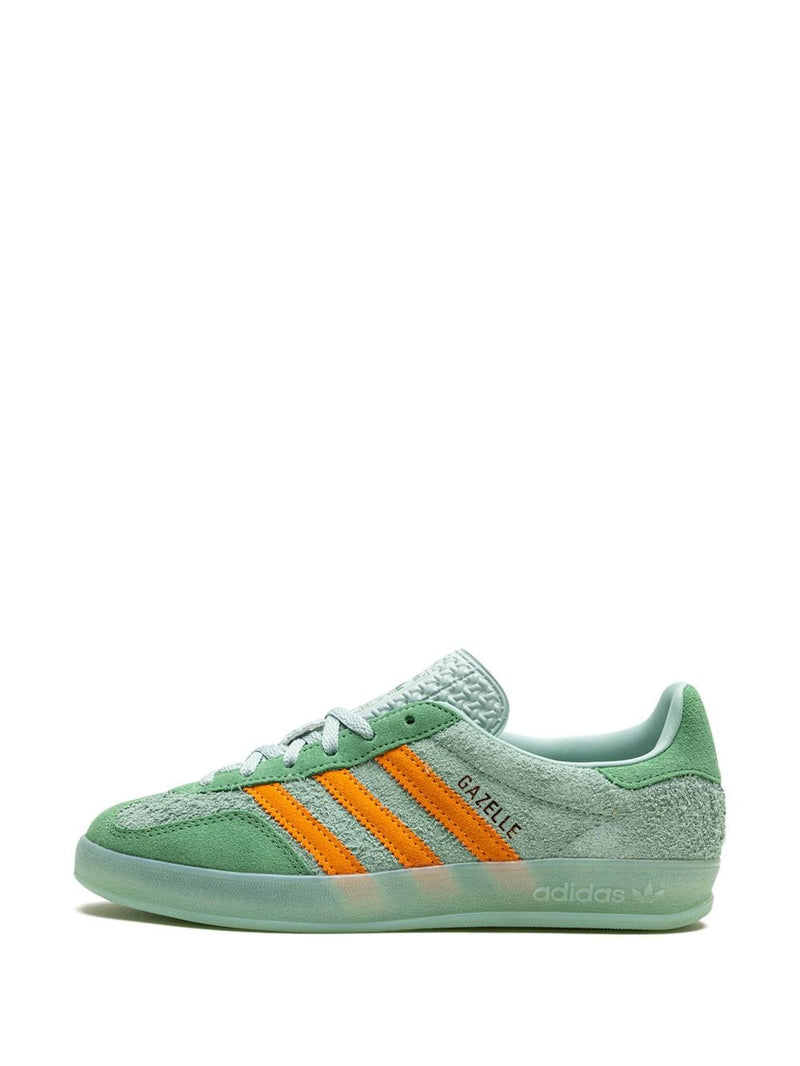 Tênis Gazelle Indoor "Hazy Green/Crew Yellow"