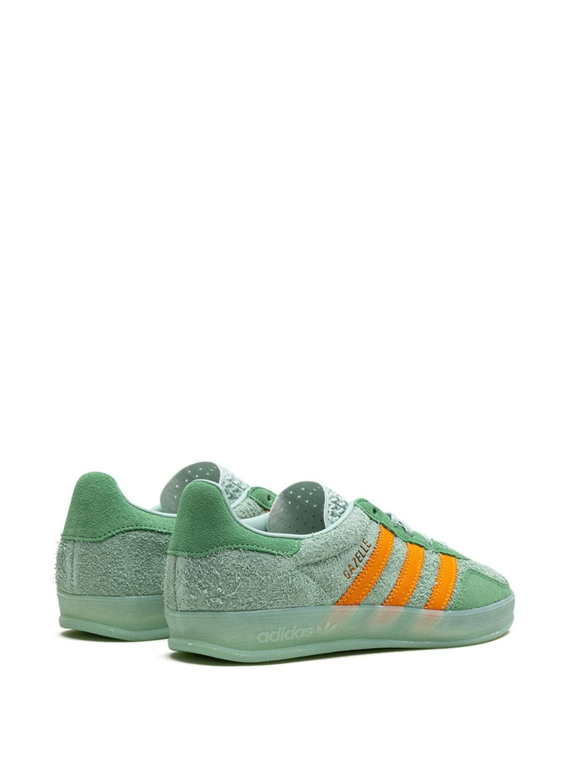 Tênis Gazelle Indoor "Hazy Green/Crew Yellow"