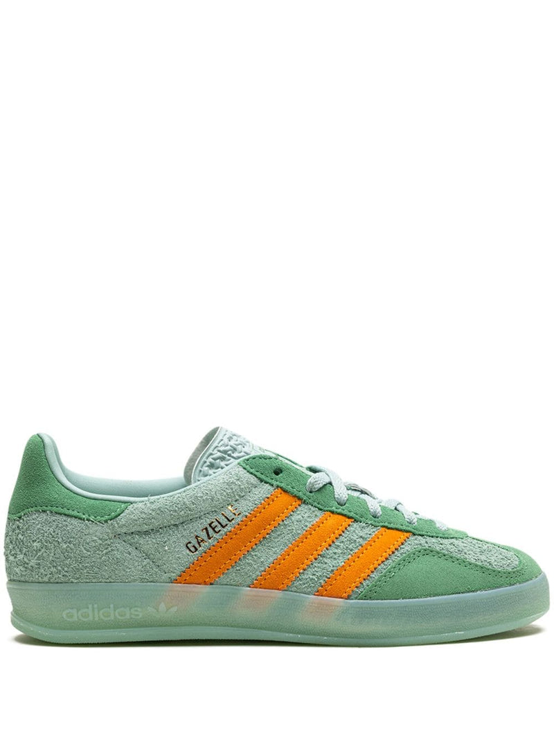 Tênis Gazelle Indoor "Hazy Green/Crew Yellow"