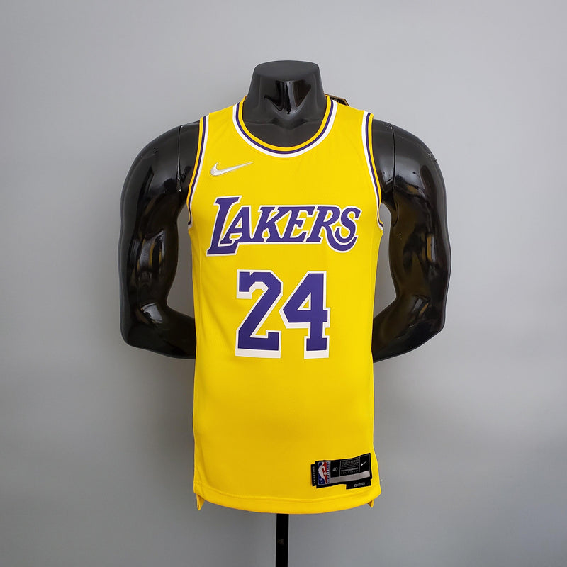 75th Anniversary Lakers Yellow #24 BRYANT