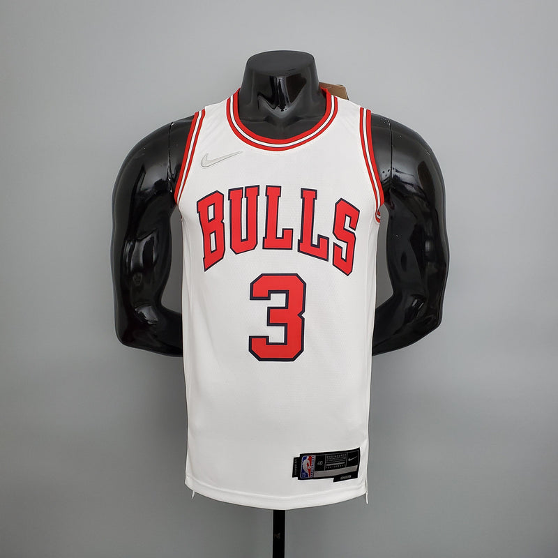 75th Anniversary Wade #3 Bulls White