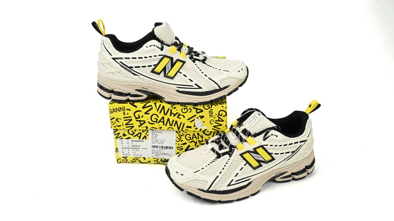 GANNI x New Balance 1906R White and Yellow