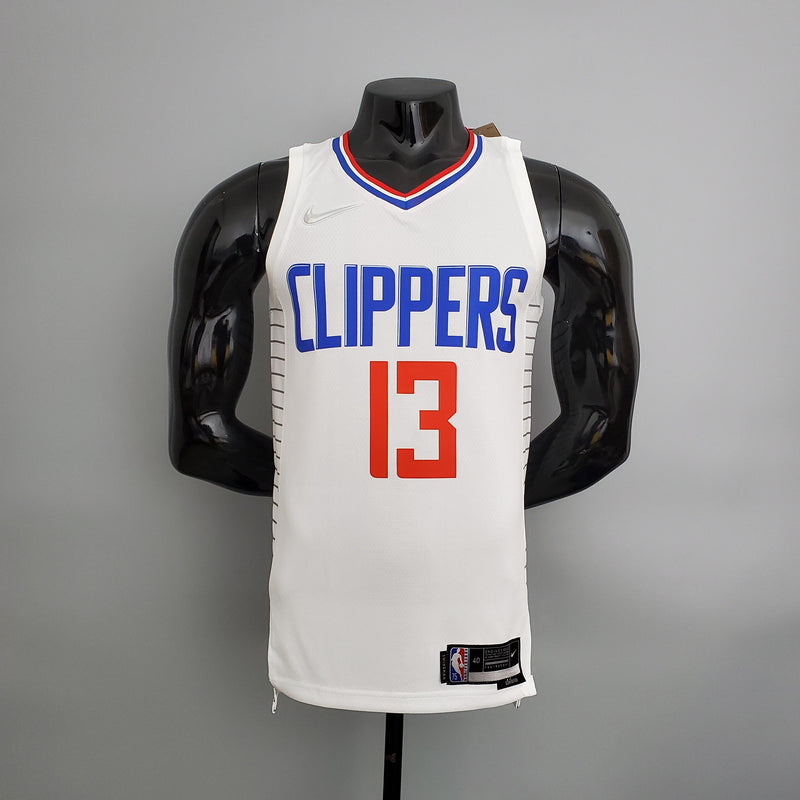 75th Anniversary Clippers Blue White #13 GEORGE