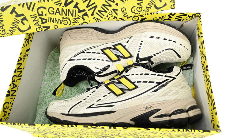 GANNI x New Balance 1906R White and Yellow