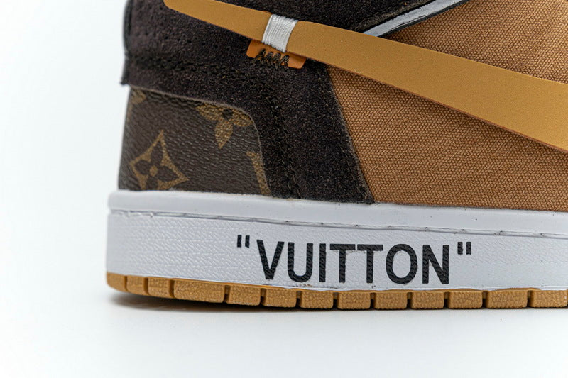 Louis Vuitton x Air Jordan 1