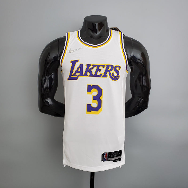 75th Anniversary Lakers White #3 DAVIS