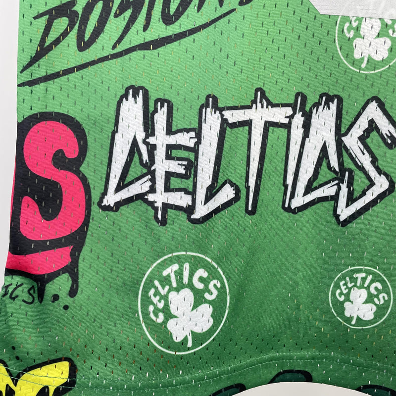 85/86 MN Retro SW Boston Celtics Graffiti Edition