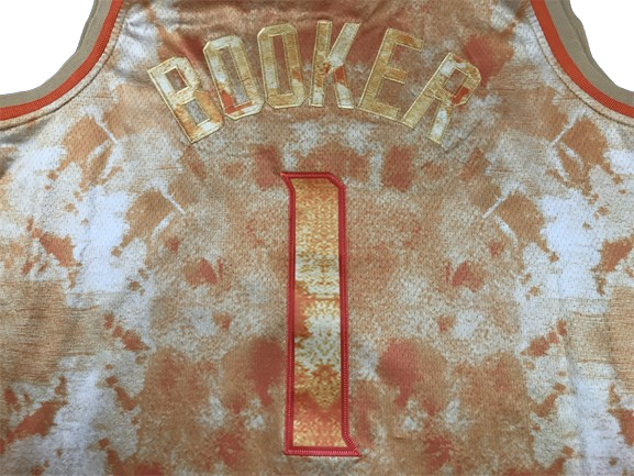 Suns No. 1 Booker Transfer Yellow 22-23 Season MVP Edition