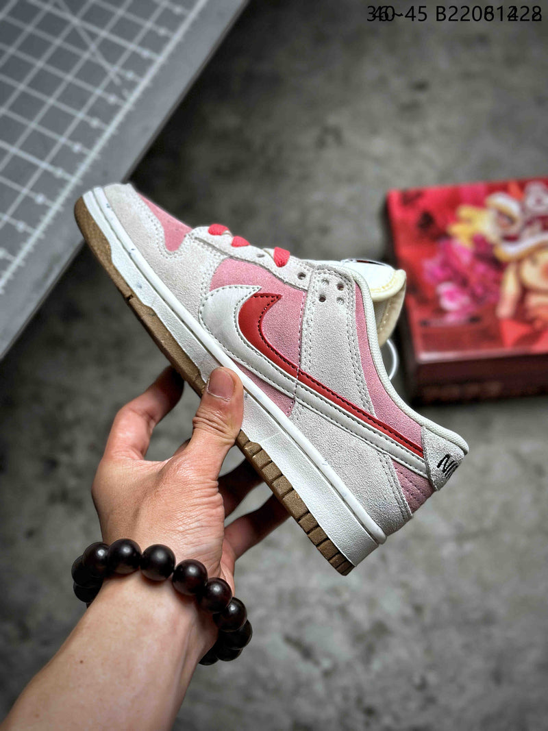 Nike SB Dunk Low SE "85 Double Swoosh/Grey/Pink/Rabbit"