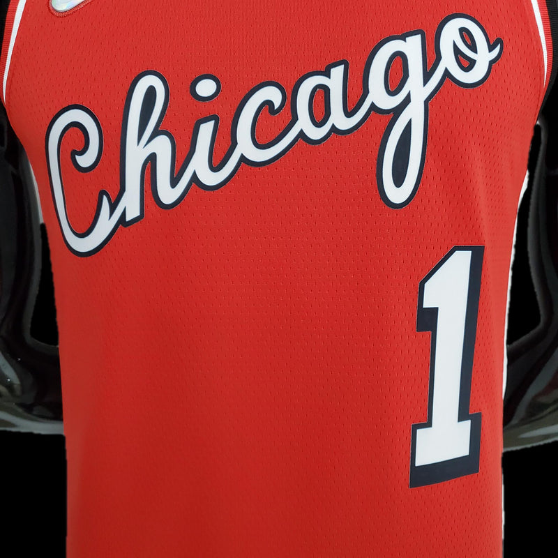 75th Anniversary 2022 Season Chicago Bulls ROSE