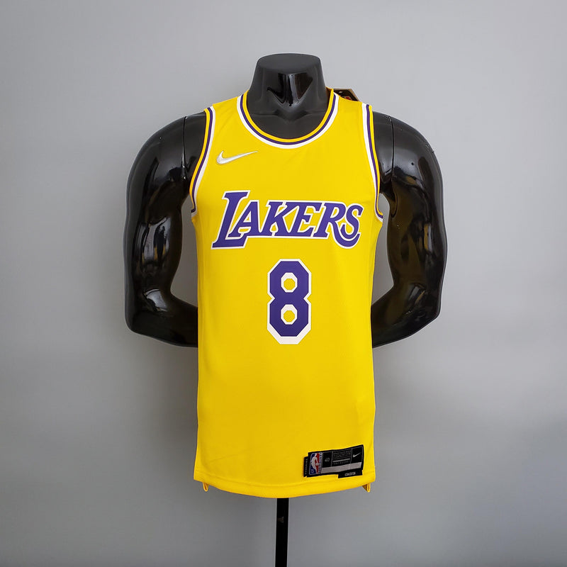 75th Anniversary Lakers Yellow #8 BRYANT