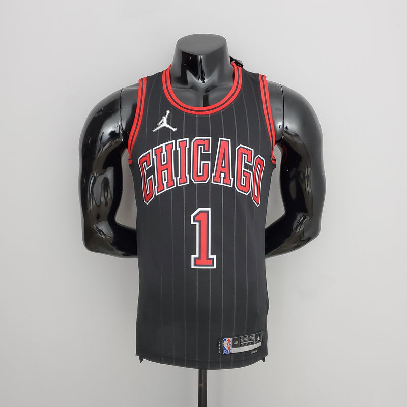 75th Anniversary Rose #1 Bulls Flyers Black