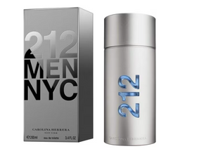 PERFUME CAROLINA HERRERA 212 MEN NYC MASCULINO EAU DE TOILETTE