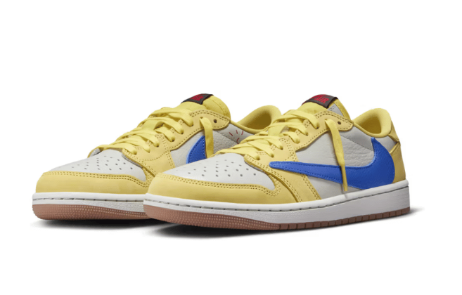 Travis Scott x Air Jordan 1 Low OG Canary