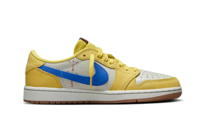 Travis Scott x Air Jordan 1 Low OG Canary