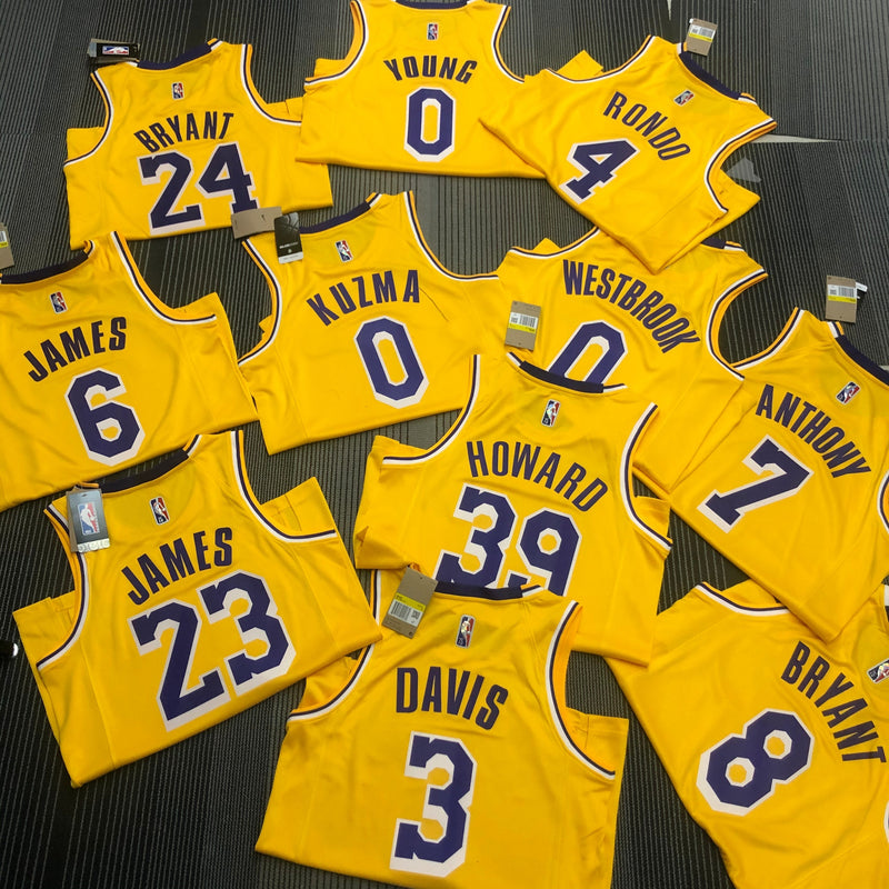 75th Anniversary Lakers Yellow