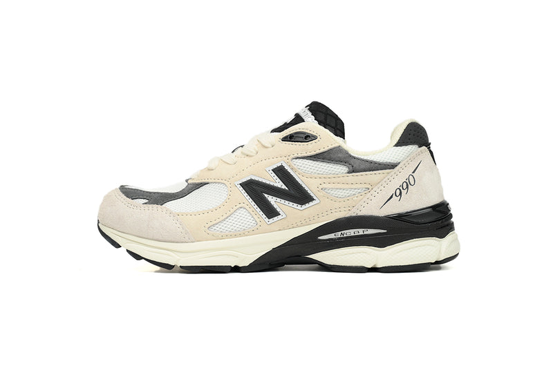 New Balance 990 Milk White Black