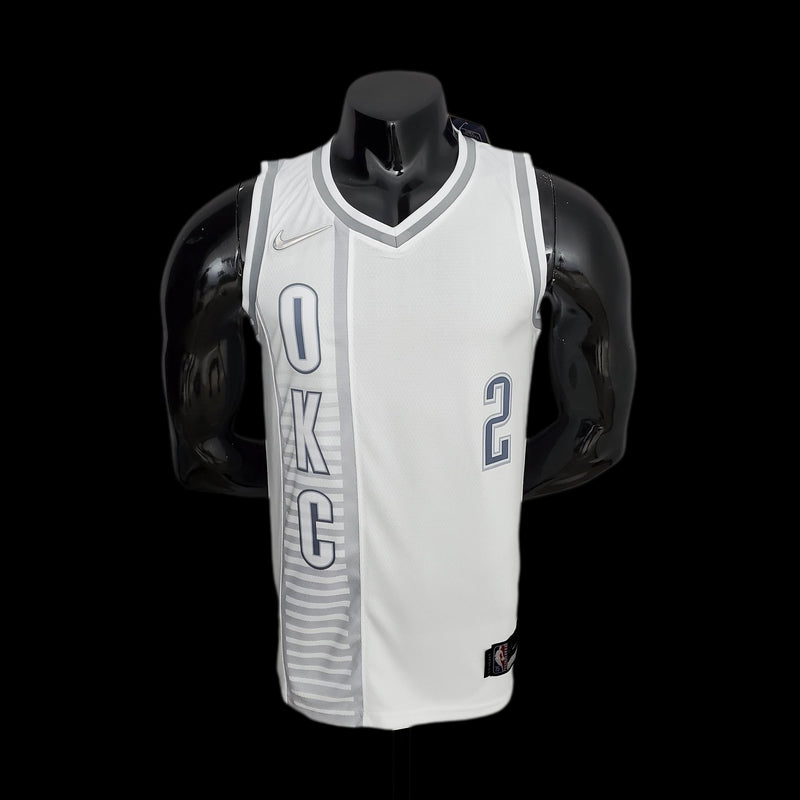 75th Anniversary Oklahoma City Thunder City GILGEOUS-ALEXANDER#2 Edition White