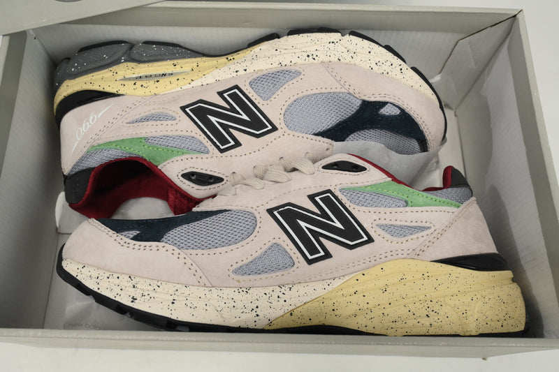 New Balance 990 Pink Green