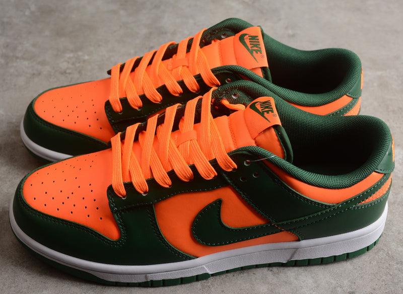 Nike Dunk Low Orange Green