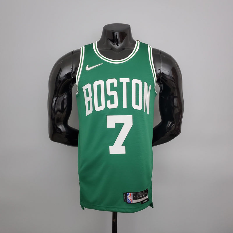 75th Anniversary Brown #7 Celtics Green