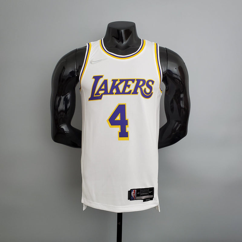 75th Anniversary Lakers White #4 RONDO