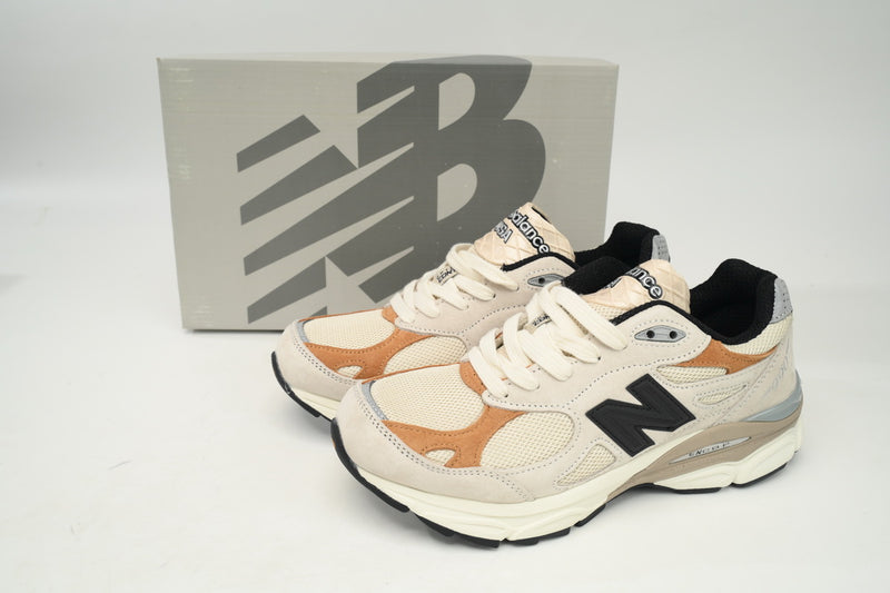 New Balance 990 Black And White Orange