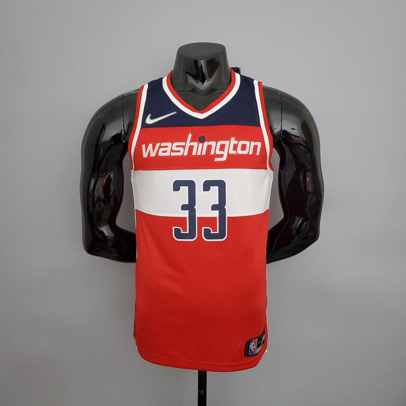 75th Anniversary Kuzma #33 Wizards Red, White and Blue