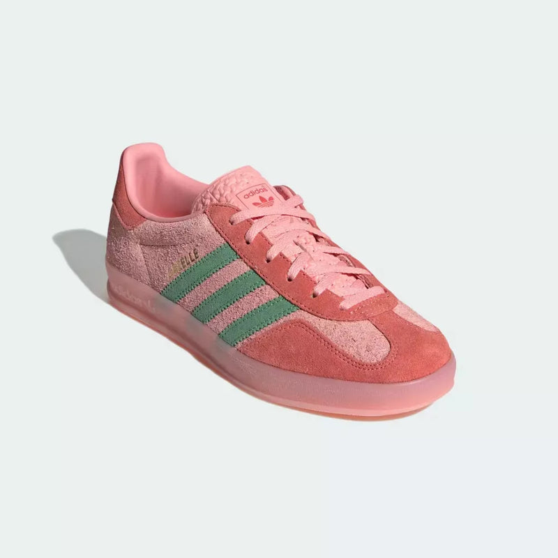 Adidas Womens Gazelle Semi Pink Green