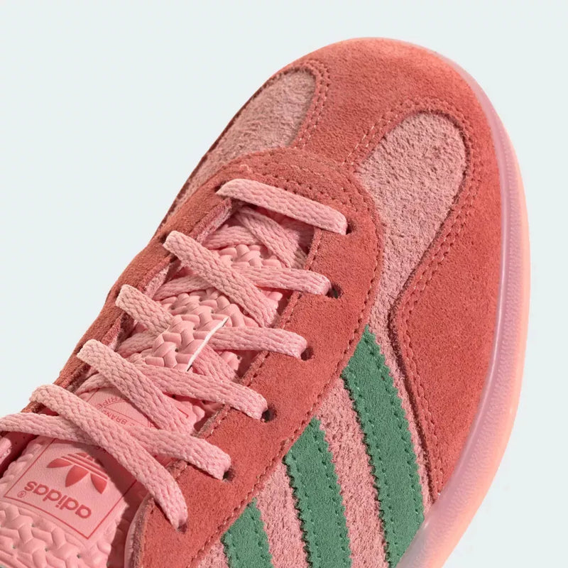 Adidas Womens Gazelle Semi Pink Green