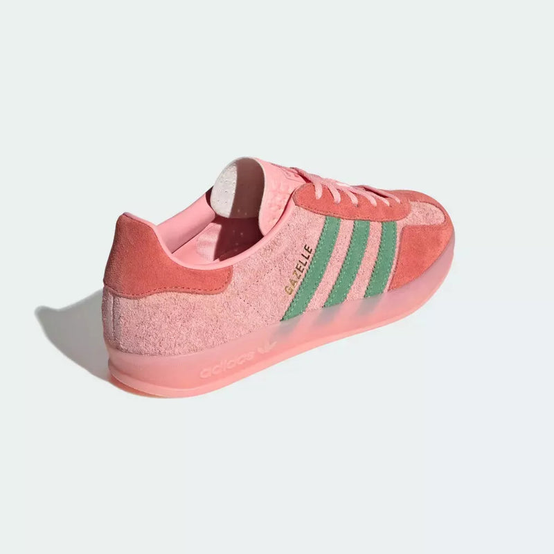 Adidas Womens Gazelle Semi Pink Green