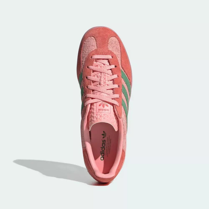 Adidas Womens Gazelle Semi Pink Green