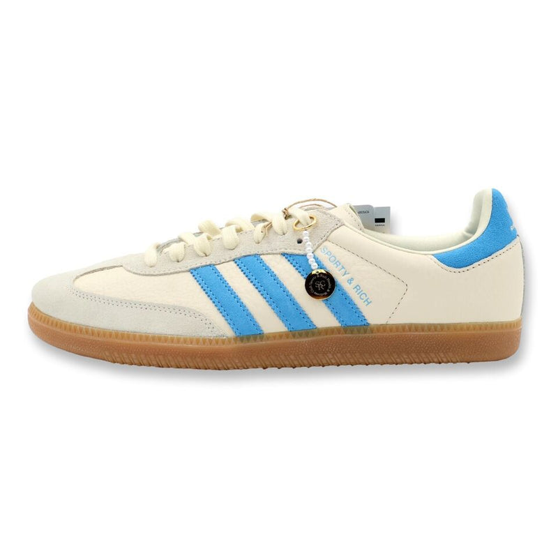 Sporty & Rich Adidas Samba OG Creme Branco Azul Chiclete Rush