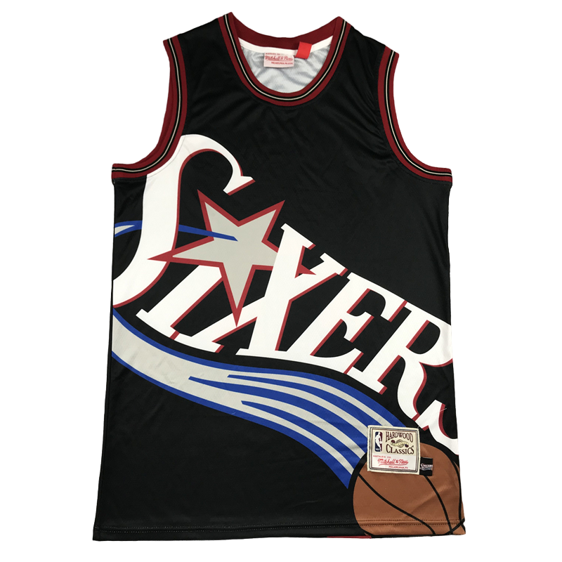 Regata Nba Philadelphia 76ers X Mitchell & Ness #3