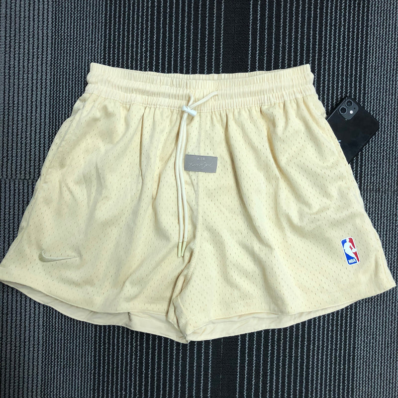 Bermuda Nike x Fear of God Basketball Shorts 'Light Cream' 