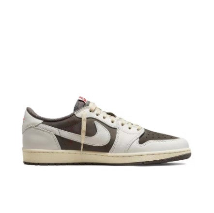 TRAVIS SCOTT X AIR JORDAN 1 LOW REVERSE SNEAKERS