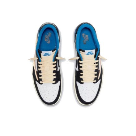 TRAVIS SCOTT X FRAGMENT X AIR JORDAN 1 LOW SNEAKERS