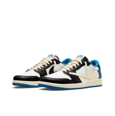 TRAVIS SCOTT X FRAGMENT X AIR JORDAN 1 LOW SNEAKERS