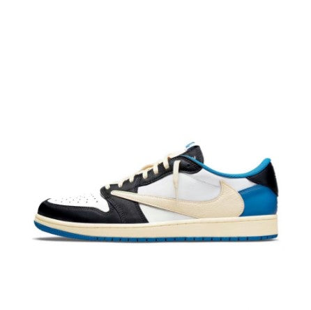 TRAVIS SCOTT X FRAGMENT X AIR JORDAN 1 LOW SNEAKERS