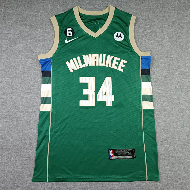 Regata Nba Milwaukee Bucks #34